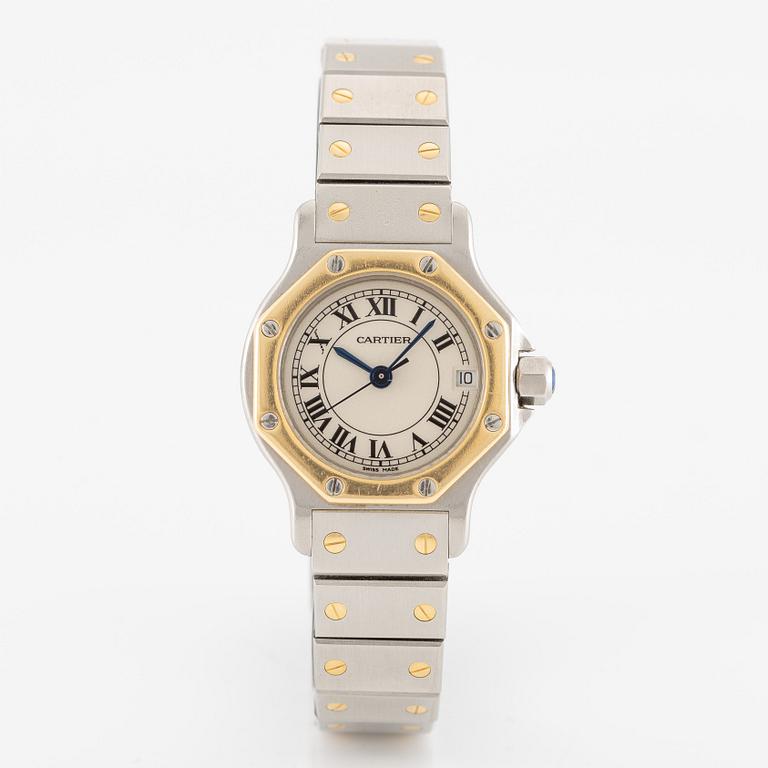 Cartier, Santos Ronde, wristwatch, 24 mm.