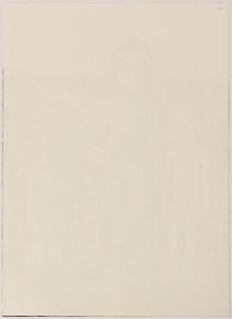 Lena Cronqvist, Utan titel, ur mappen: "August Strindberg, Ett Drömspel".