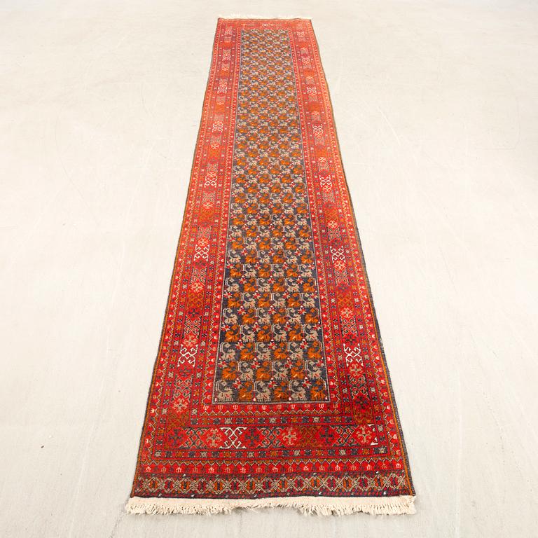 Matta Orientalisk galleri old ca 397x79 cm.