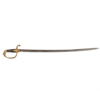 a Swedish officer sarbre m/1815.