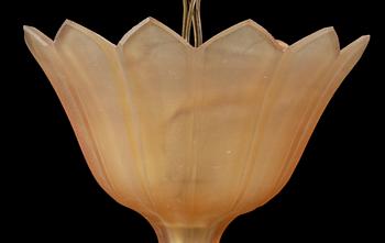 TAKLAMPA, glas, 1920/30-tal.