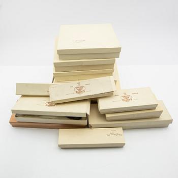 Cutlery set in silver, 89 pieces, Cohr Denmark, mid-20th century.