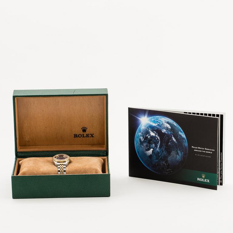 Rolex, Oyster Perpetual, Datejust, Chronometer, wristwatch, 26 mm.