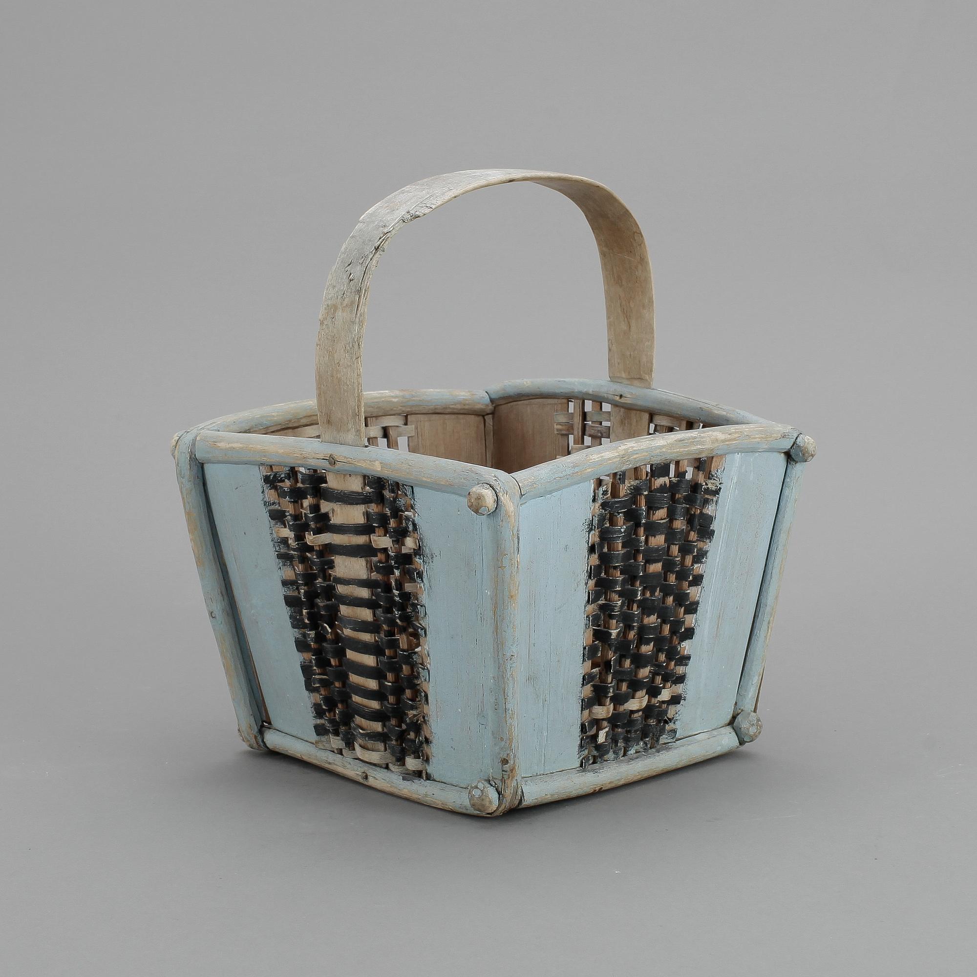 KORG, allmoge, Hälsingland, 1800-talets mitt.