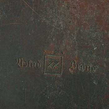 Ystad Brons (Ystad-Metall), bokstöd ett par, Swedish Grace, 1920-30-tal.