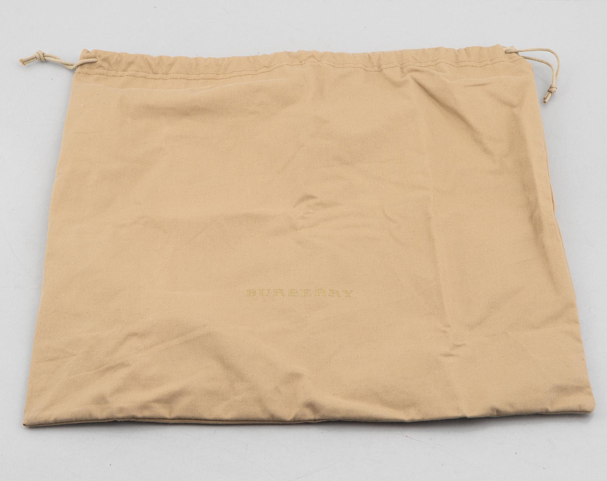 Burberry, a handbag.