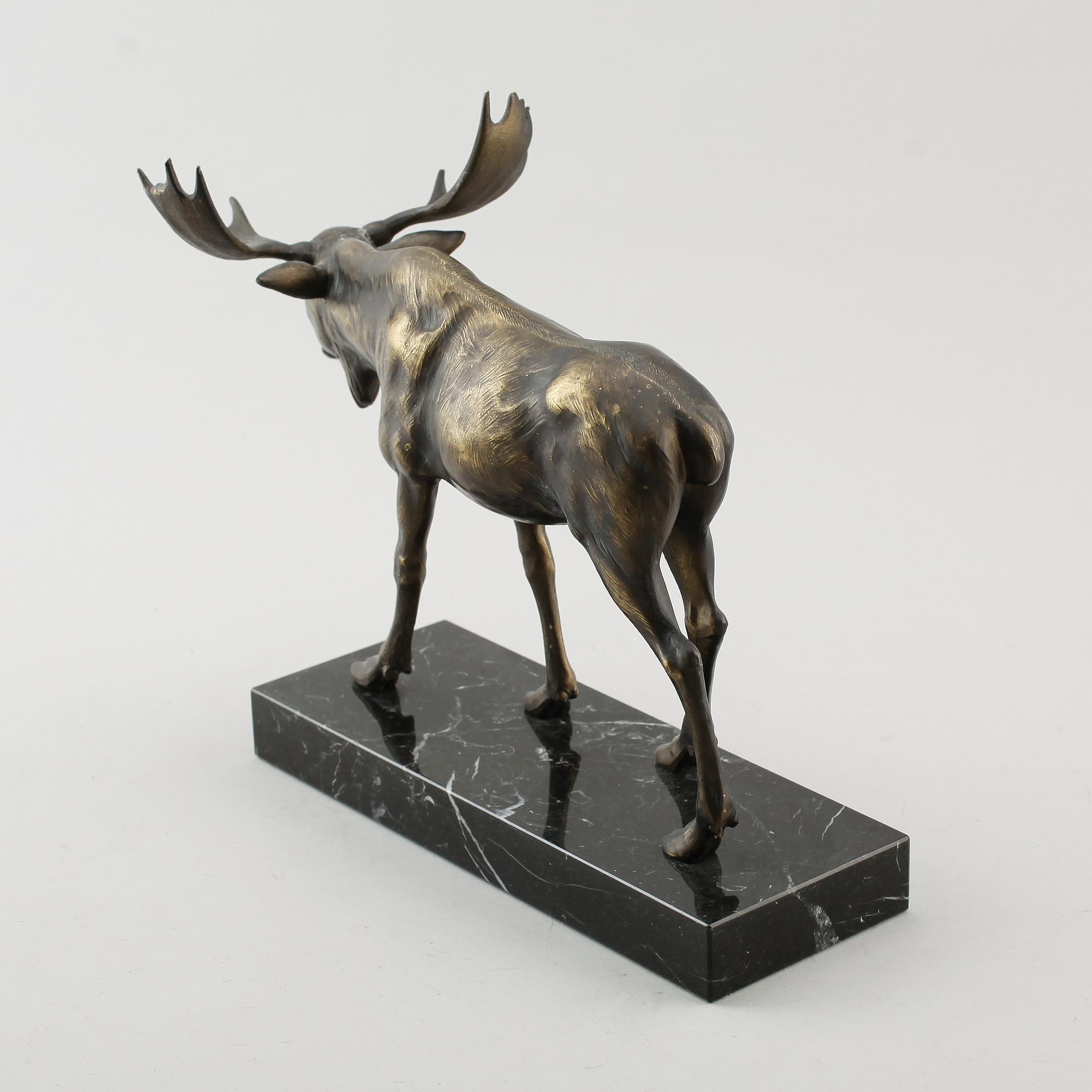 SKULPTUR, brons, 1900-talets andra hälft.