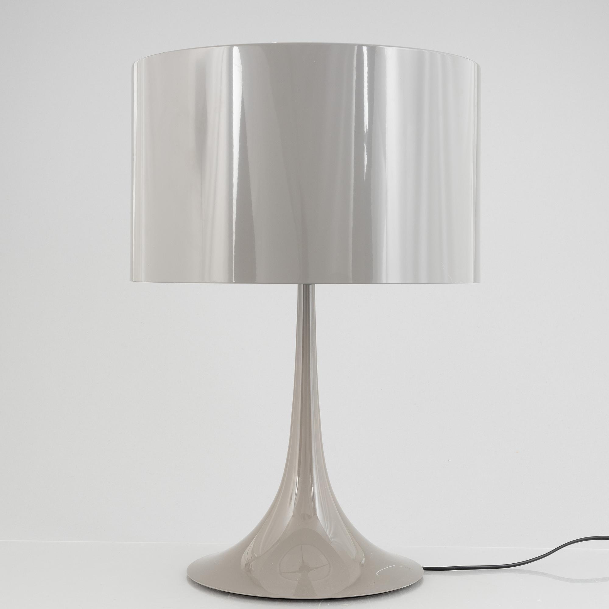 Sebastian Wrong, bordslampa, "Spun Light T1", Flos, Italien, 2000-tal.