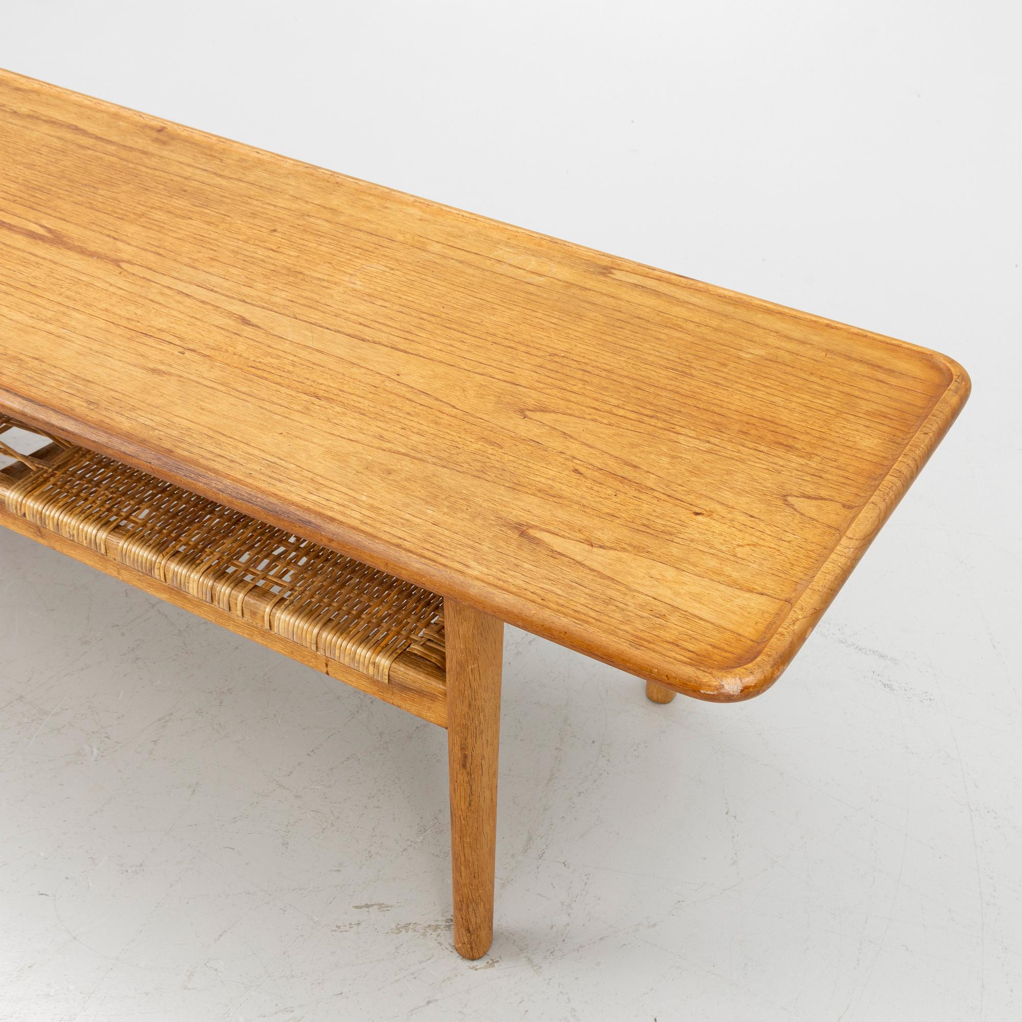 Hans J. Wegner,a  coffee table, Andreas Tuck, Denmark, 1950s/60s.