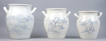 KRUS, 3 st, stengods, Rörstrand.