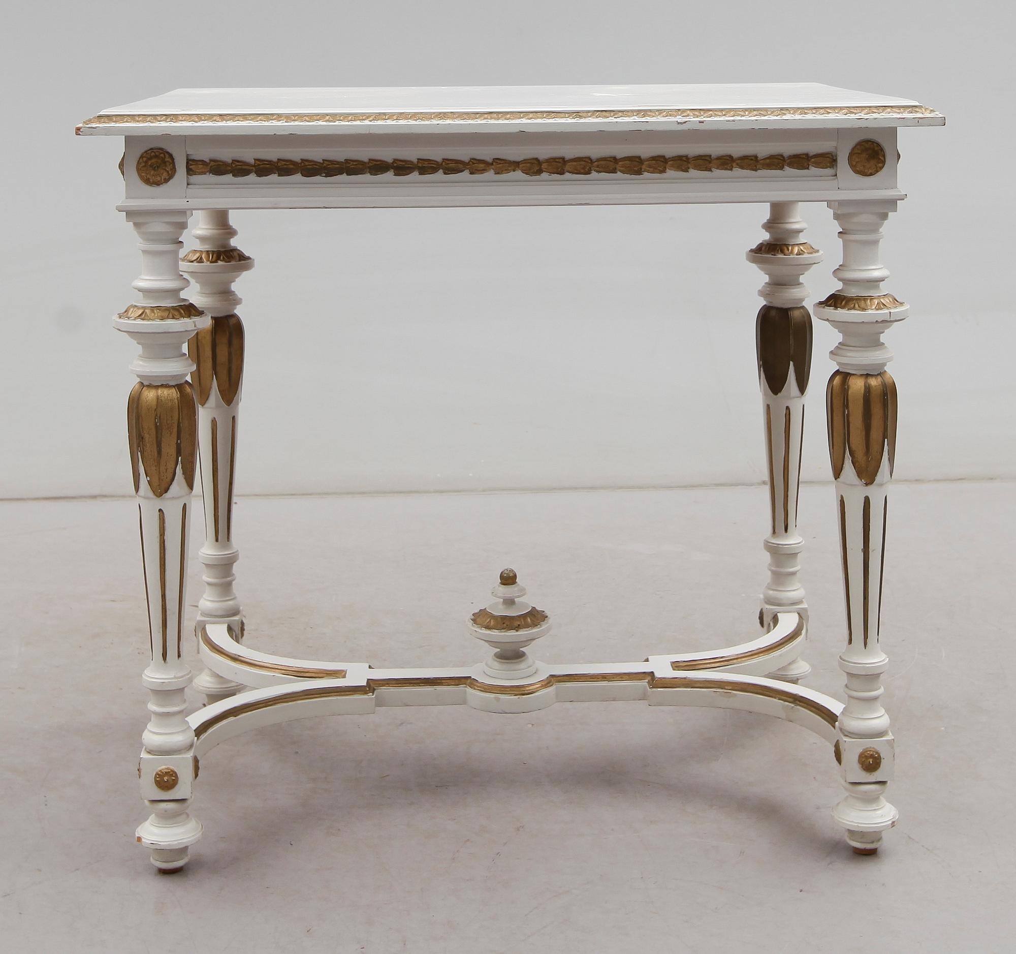 BORD, gustaviansk stil, sent 1800-/1900-tal.