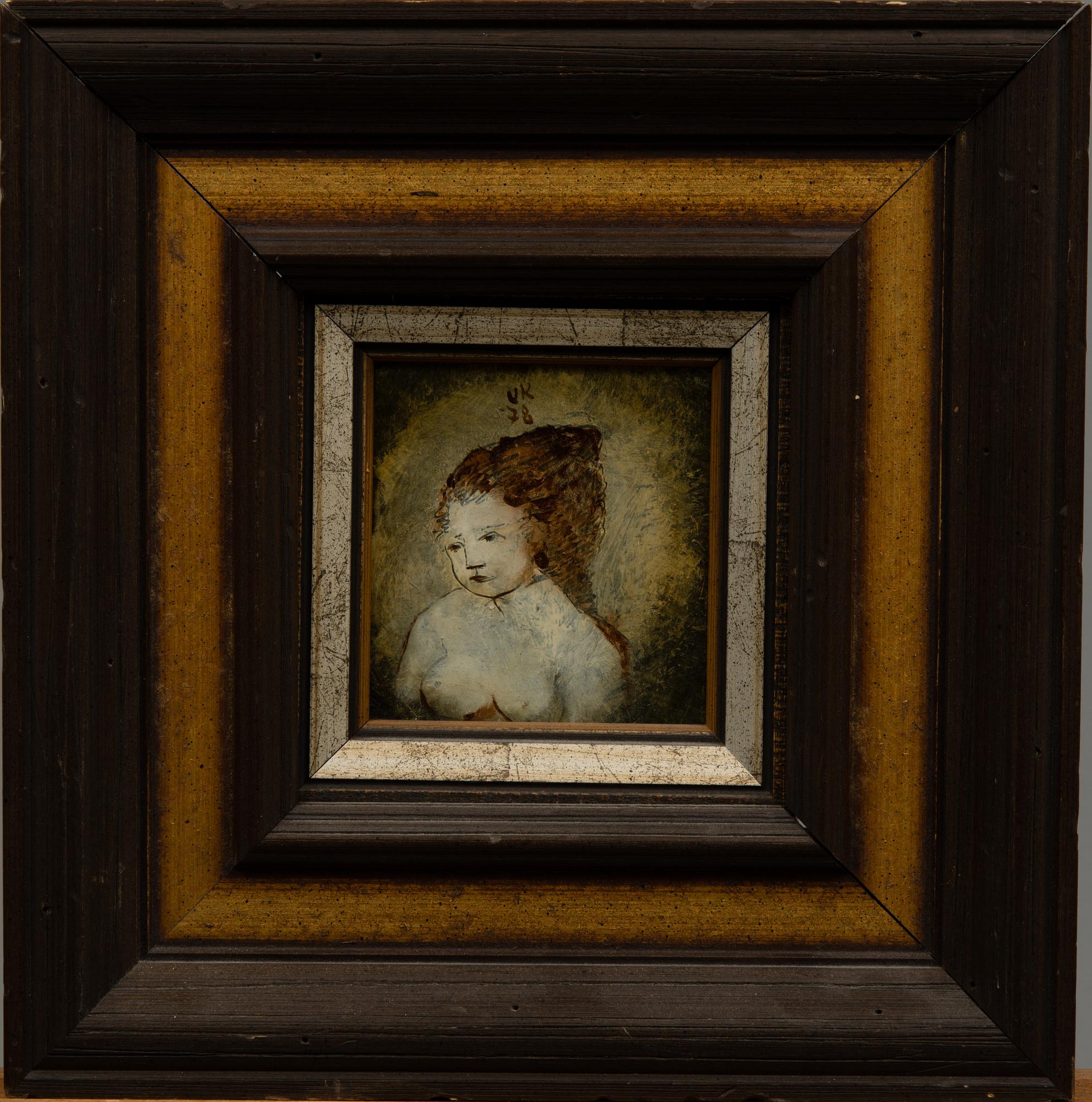 UNTO KOISTINEN, öljy levylle, signeerattu ja päivätty -78.