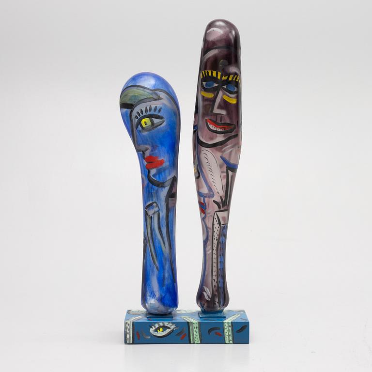 Ulrica Hydman Vallien, a sculpture, unique, Kosta Boda.