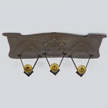 An early 20th century wall scone, Sweden.