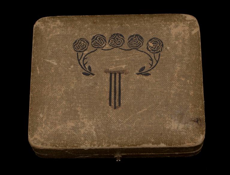 DAMFICKUR, guld, tidigt 1900-tal.