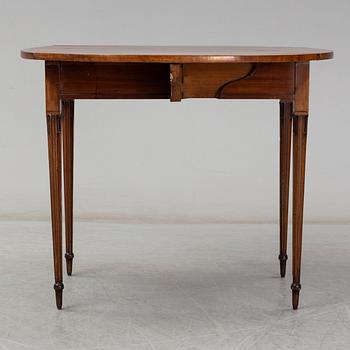 A 19th century mahogany table.