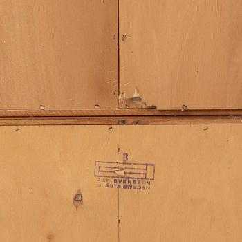 Alf Svensson, a teak bookcase, Bjästa Snickerifabrik, 1960's.