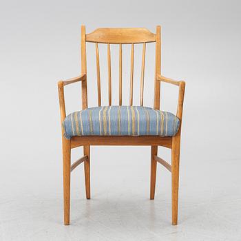 Carl Malmsten, skrivbord "Guldheden", med stol.