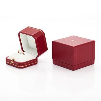 Cartier, ring, "Vendôme Louis Cartier", 18K trefärgsguld.
