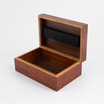 Humidor, Zino, late 20th century.