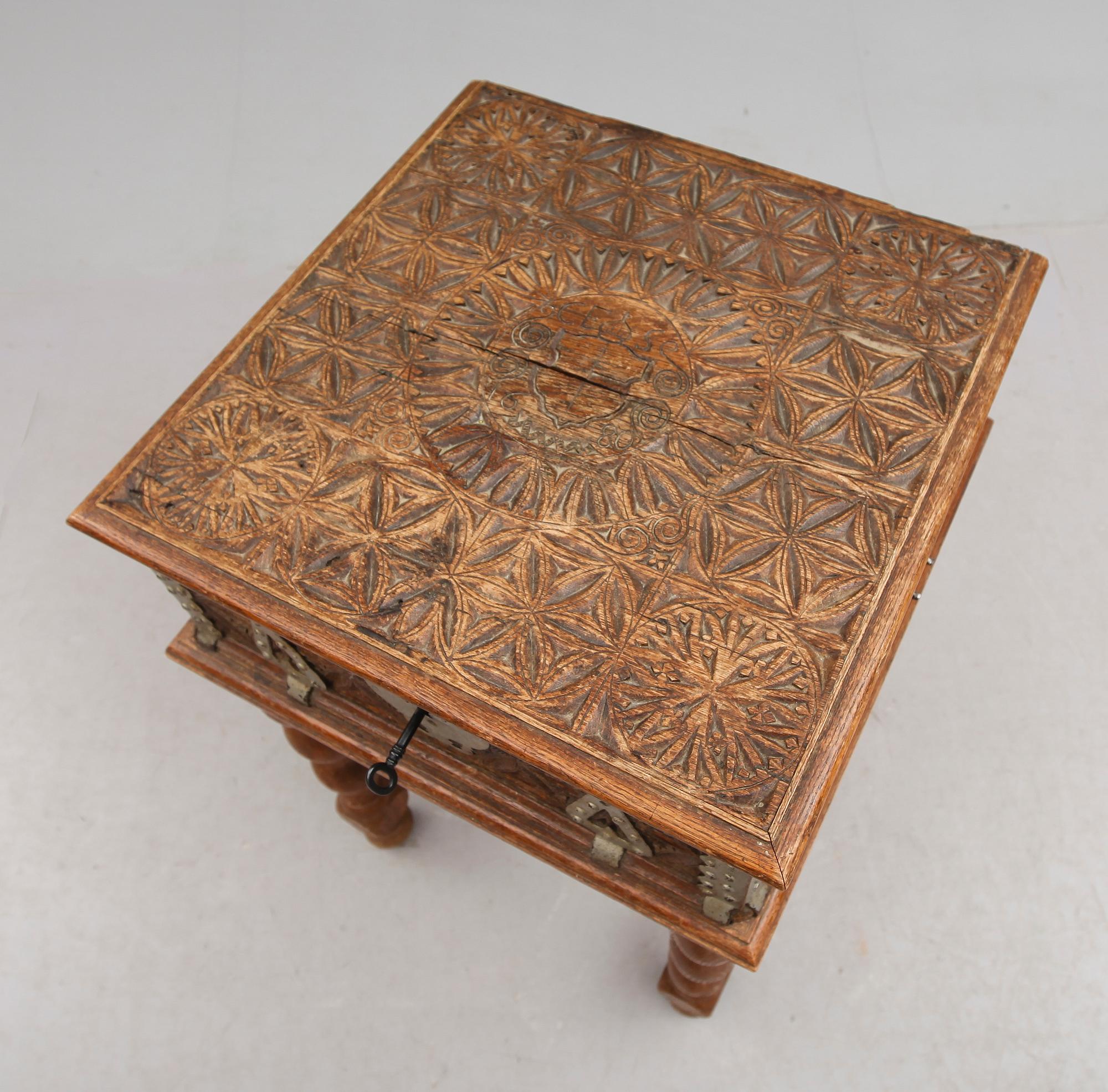 FÄRDSKRIN, barockstil, 1700-/1800-tal.