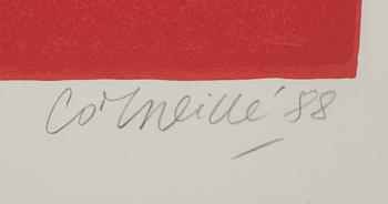 BEVERLOO CORNEILLE, färgserigrafi, signerad, numerad 118/200 och daterad- 88.