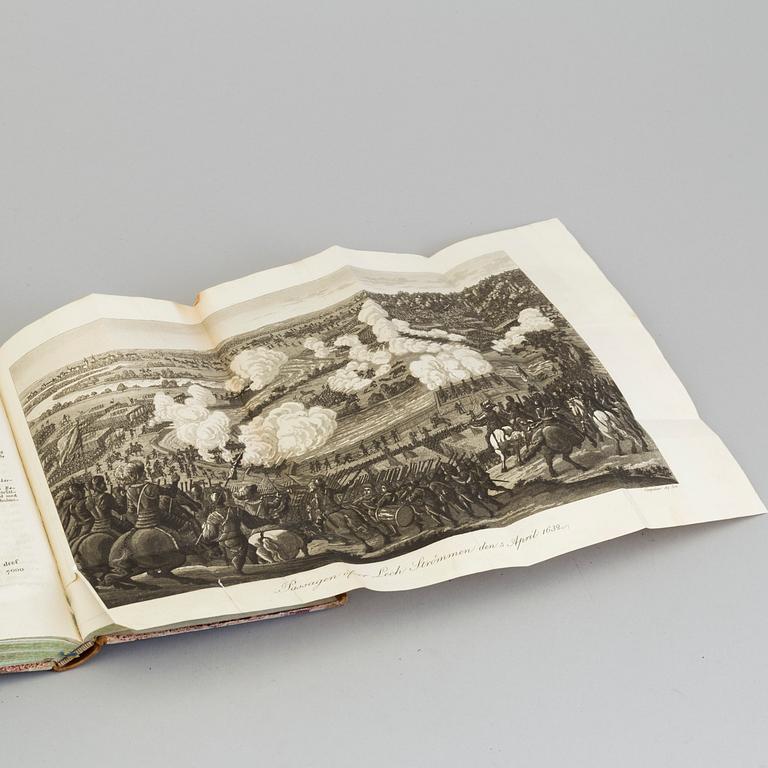 BÖCKER: 2 volymer, Svensk Plutark, JF af Lundblad, tryckt hos Kongl Ordens-Boktryckeriet 1823/26.