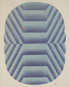 KUMI SUGAI, lithograph in color, signed and dated -64.