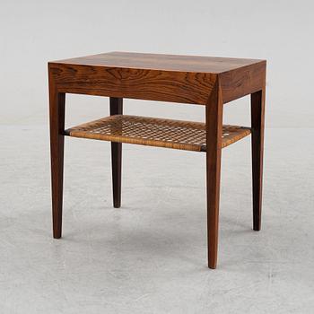 Severin Hansen, sängbord, Haslev, Danmark, formgivet 1957-58.