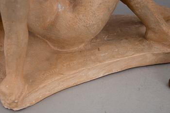 DAVID WRETLING, skulpturer 3 st, varav två numrerade 6/10 och 7/25.