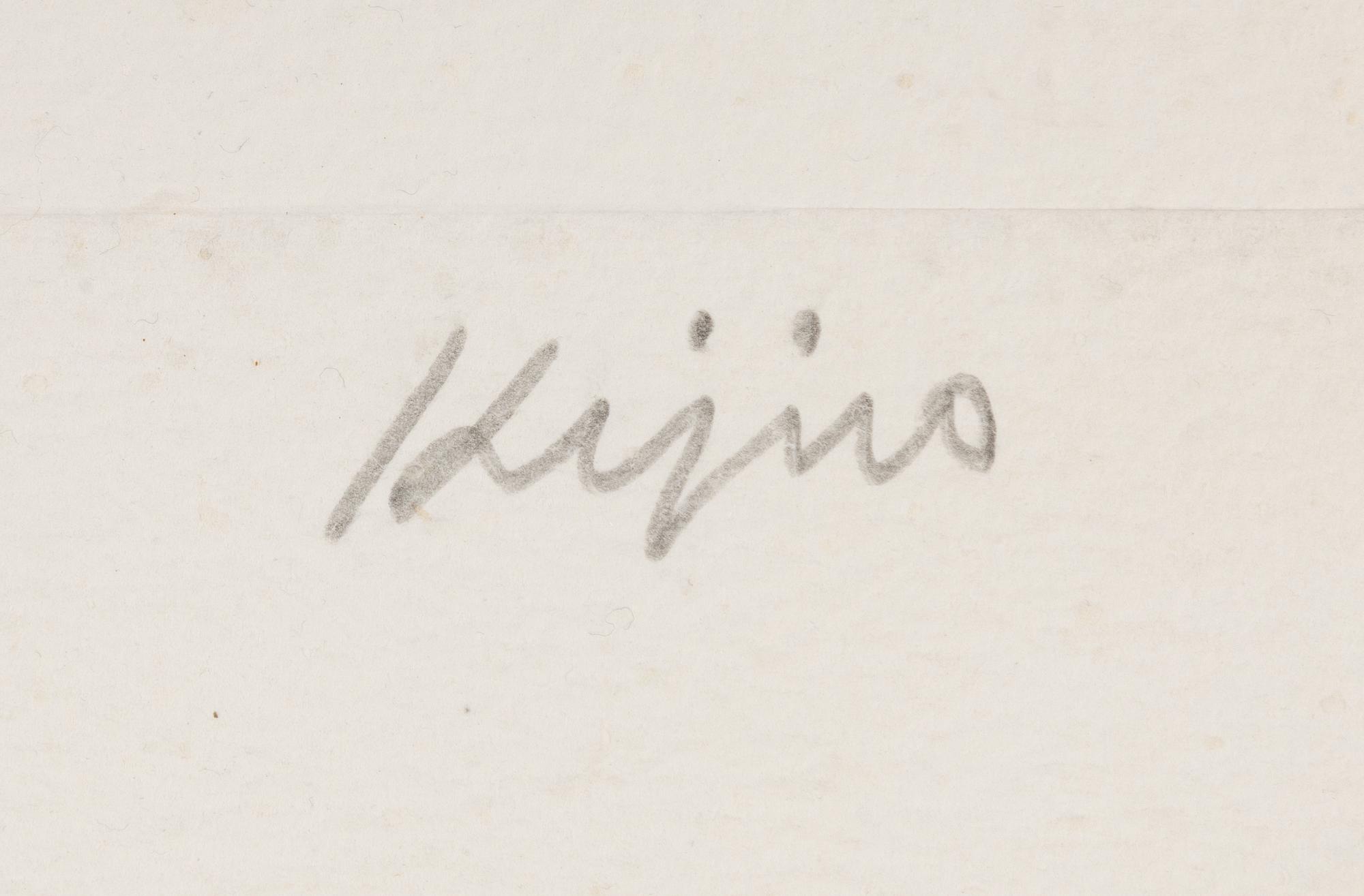 Ladislas Pierre Kijno, Untitled.