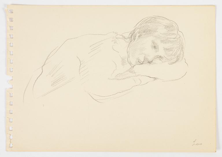 Lotte Laserstein, Resting Woman.