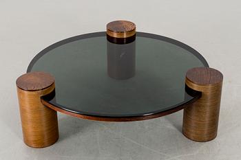 A 1970'S SOFA TABLE.