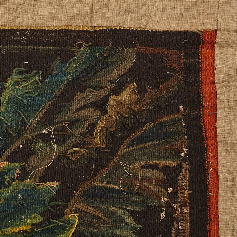 A tapestry, "Verdure", tapestry weave, ca 280,5-290 x 432,5-436 cm, signerad ViTRA.M.R.D'AVBVSON.