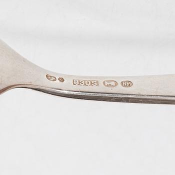 Cutlery, 17 pieces, silver.