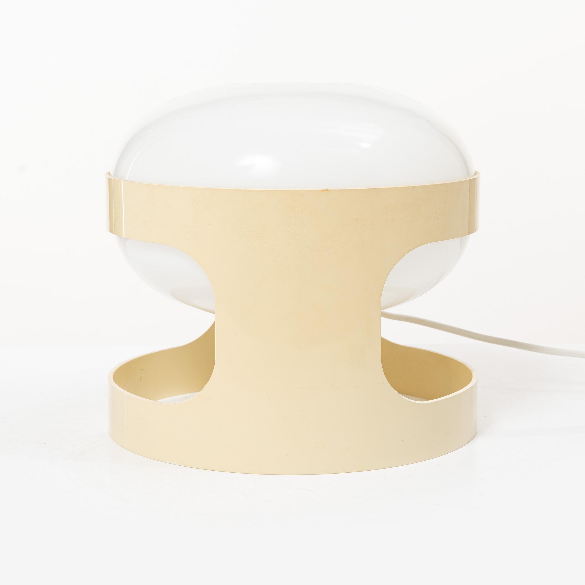 Joe Colombo, Table lamp, KD 27, "Sinjet", Husqvarna, 1960s/70s.