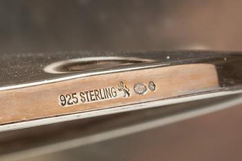 LJUSSTAKAR, ett par, sterlingsilver, importstämplar. vikt ca 692 g.