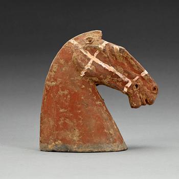 SKULPTUR, keramik,Kina. Han-stil.