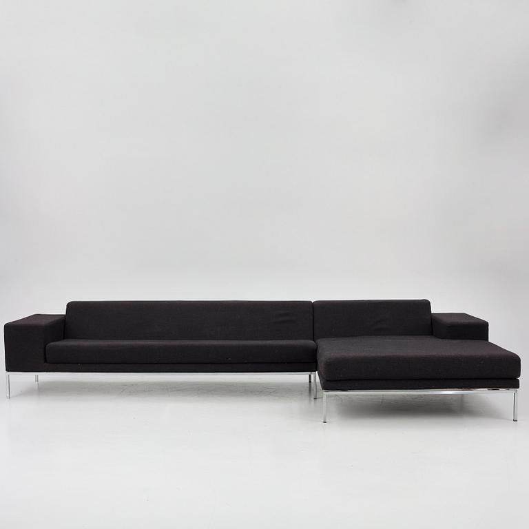 Eero Koivisto, a 'Hockney' sofa with divan, David Design, around 2000.