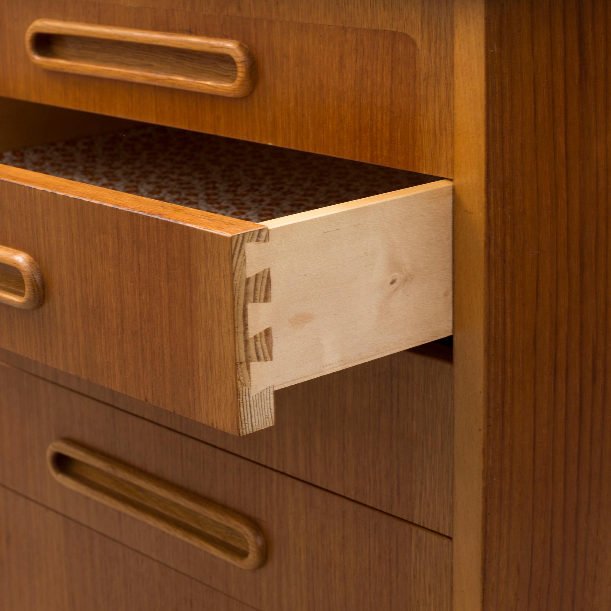 A 1950s sideboard.
