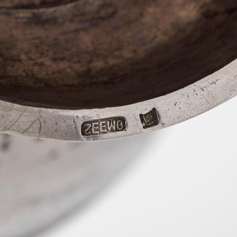 Malja, hopea, ZeeWo, Shanghai, n. 1890-1910.