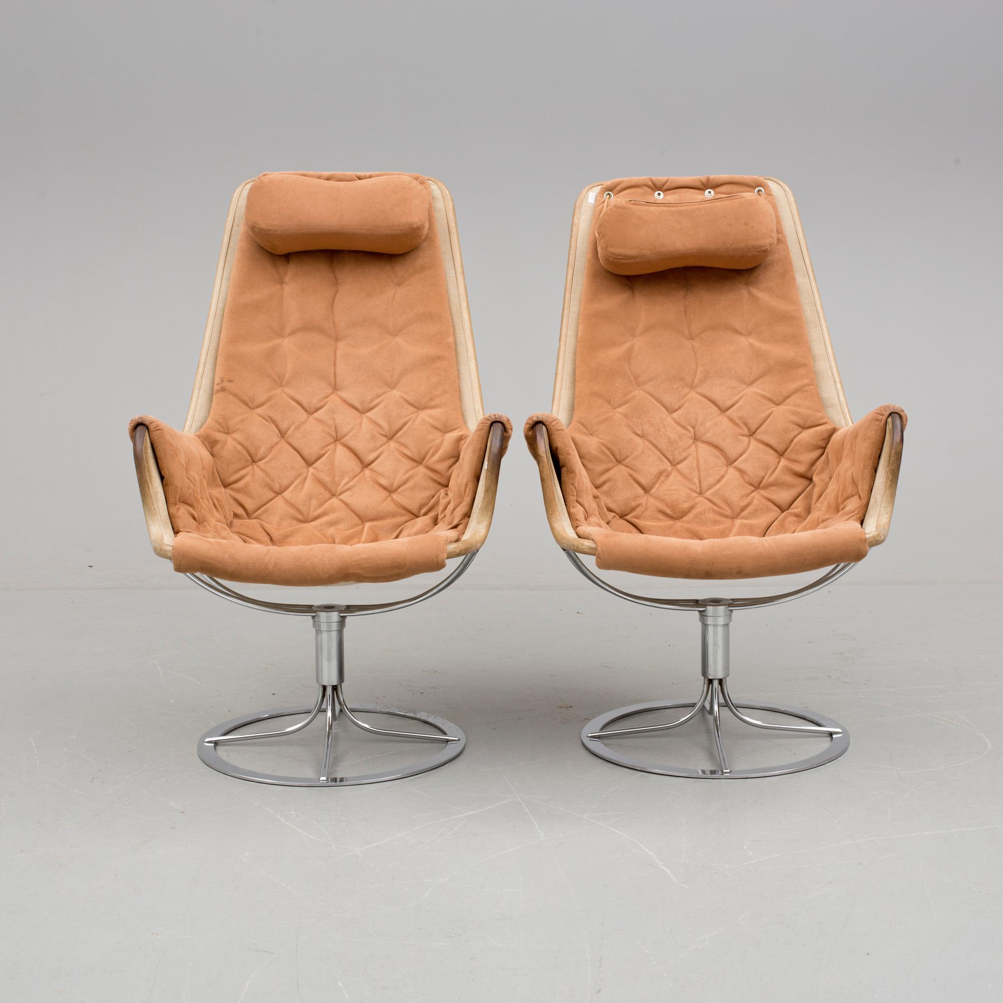 FÅTÖLJER, ett par, Jetson, Bruno Matsson, 1900-talets andra hälft.