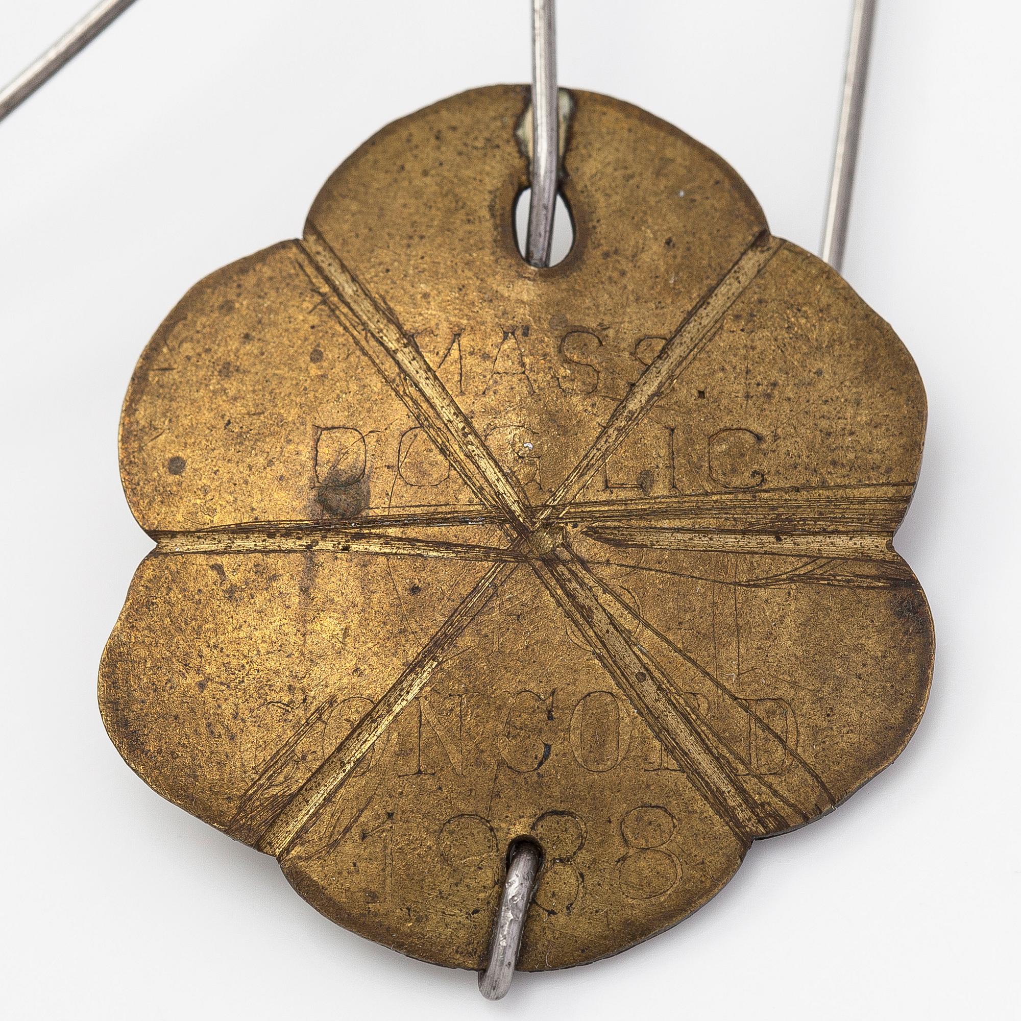 Alexander Calder, flower brooch, 1940.