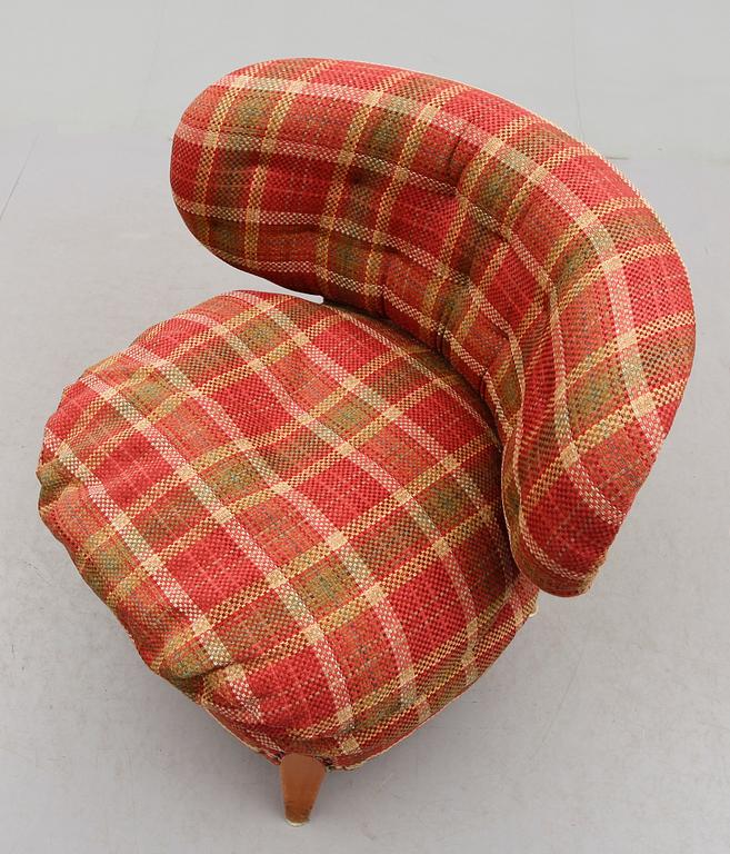 FÅTÖLJ, Otto Schultz för JIO Möbler Jönköping, 1940-/50-tal.