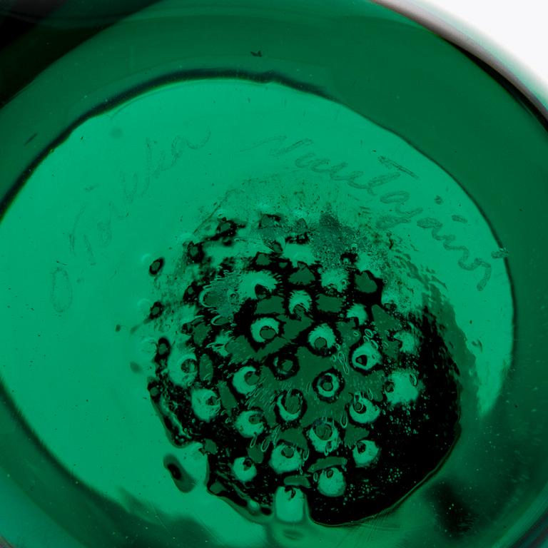 FIGURIN, glas, signerad O. Toikka Nuutajärvi.