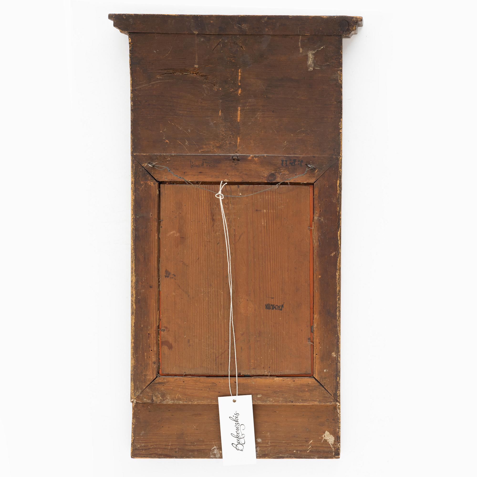 An Empire mirror, Johan Petter Holmberg, Stockholm.