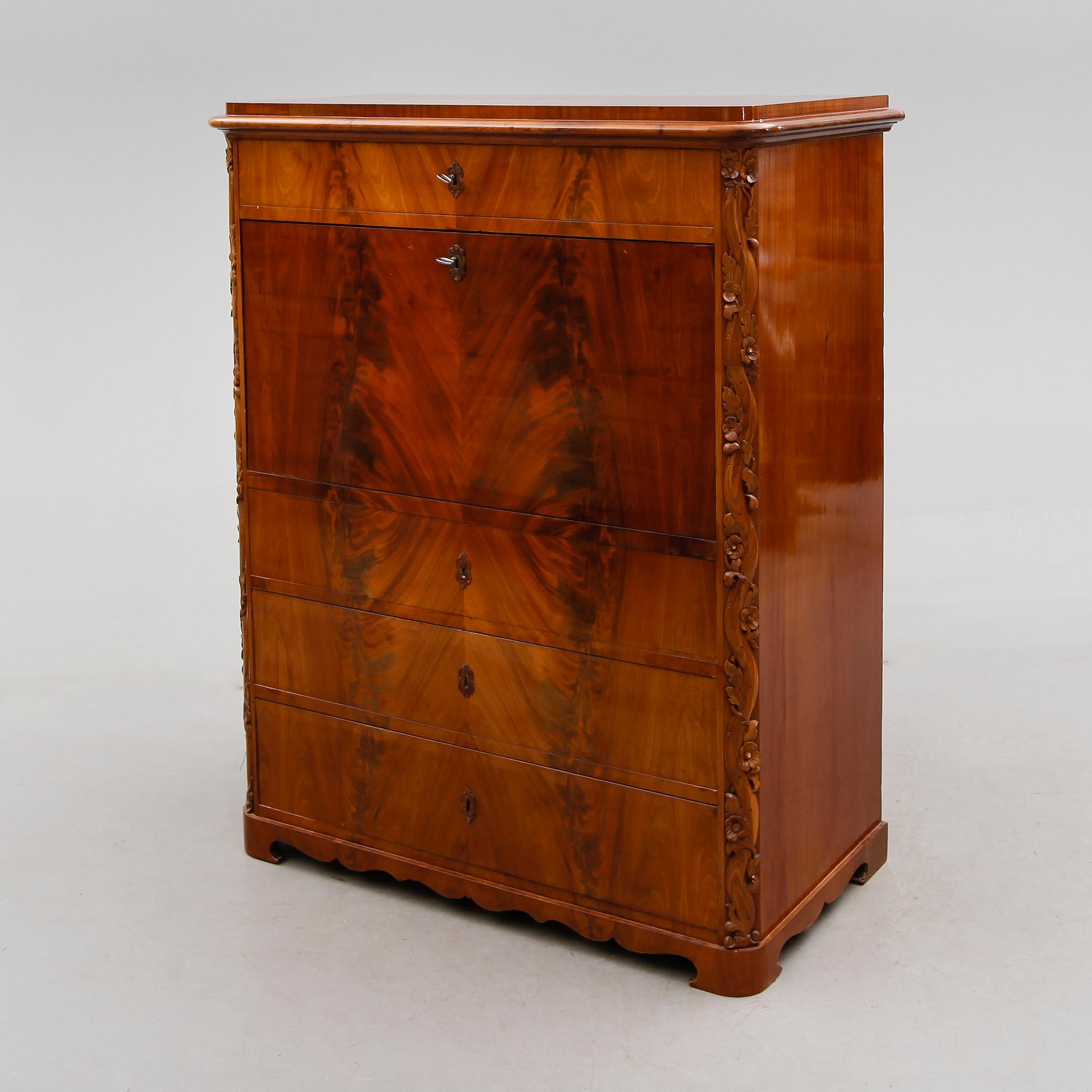 CHIFFONJÉ, 1800-talets andra hälft.