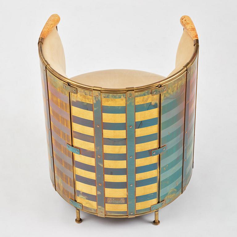 Mats Theselius, an "El Dorado" easy chair, ed. 312/360, Källemo, Värnamo, post 2002.