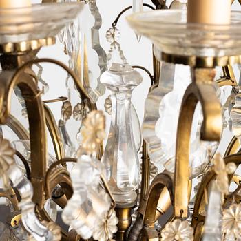 Ljuskrona, rokokostil, tidigt 1900-tal.