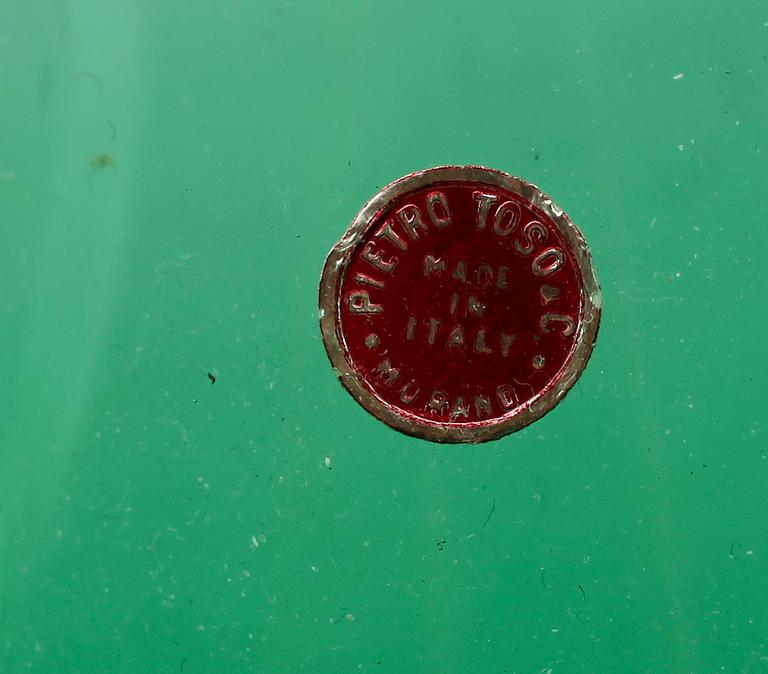 SKÅLAR, 3 st, glas, Murano, Italien, 1900-talets andra hälft.